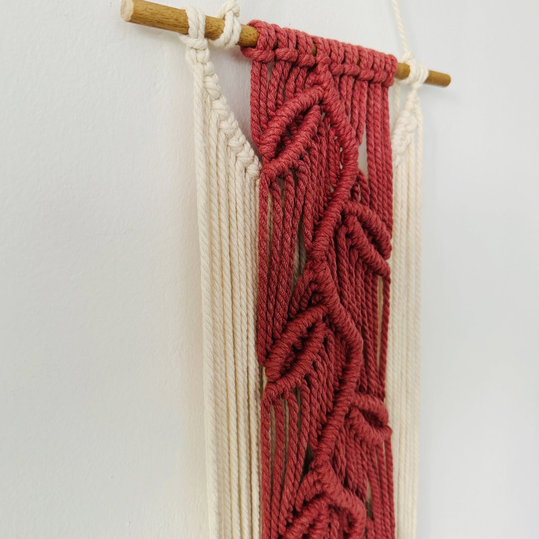 מקרמה לקיר MACRAME WALL HANGER ZOOM IN