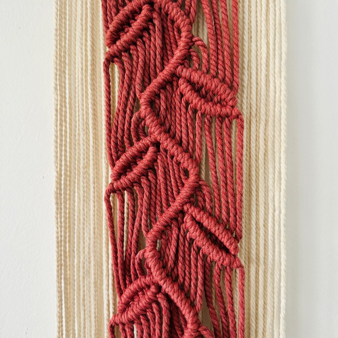 מקרמה לקיר MACRAME WALL HANGER ZOOM IN 2